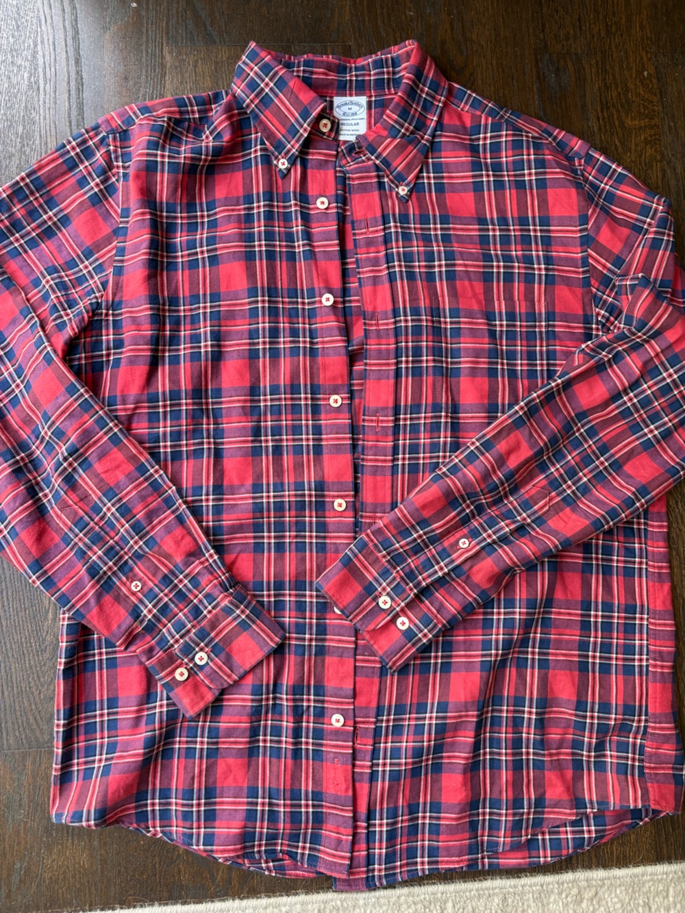 Brooks brother Red Plaid Button-Down Shirt